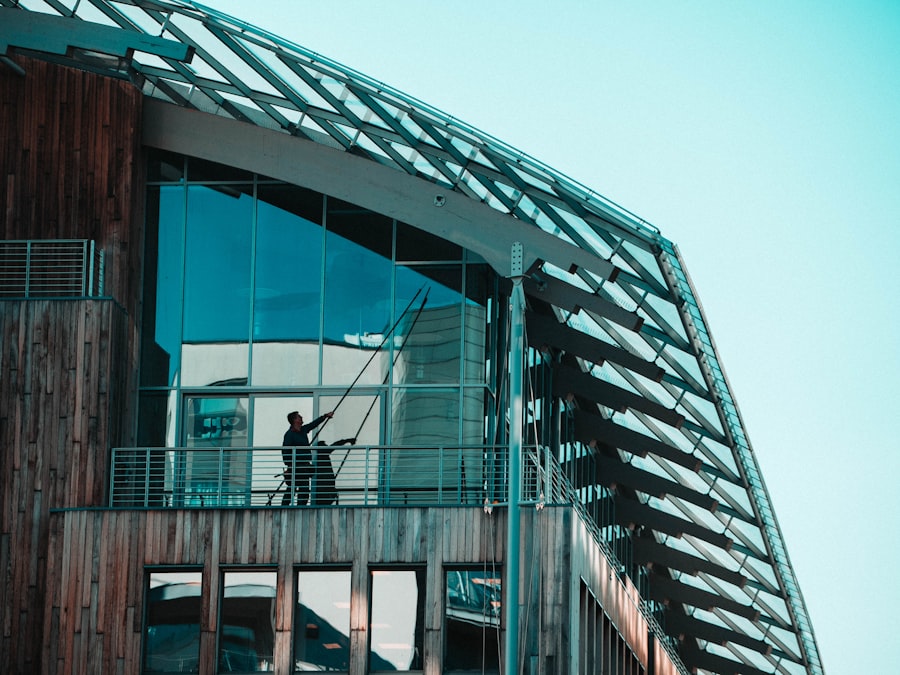 Photo facade cleaning